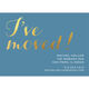 Wedgewood I've Moved Foil Stamped Moving Announcements Image 5 of 5